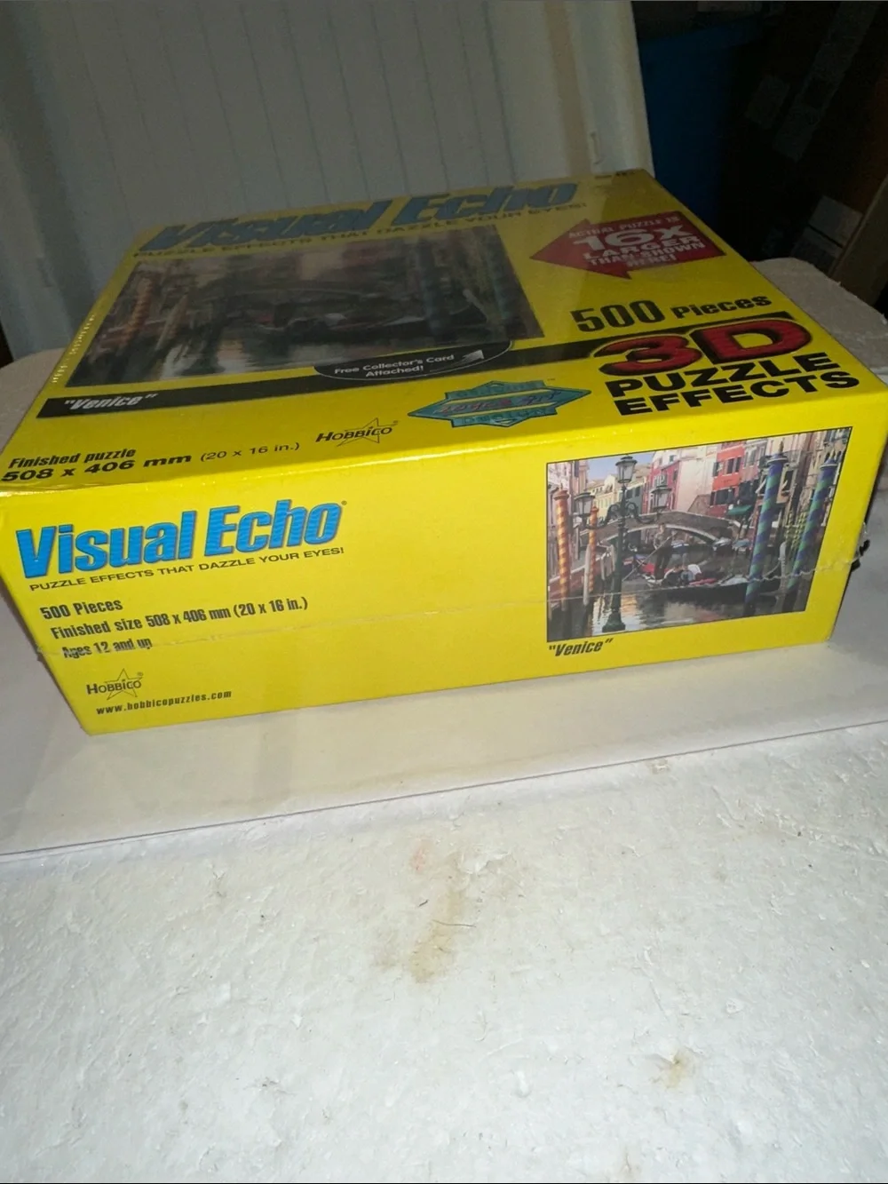 Visual Echo 500-piece 3-D puzzle of Venice (new)